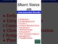 Gastrointestinal Disorders | Complications | Short Notes | Quick Revision pharmacy guide notes