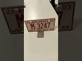 Available for Sale 2003 Arkansas License Plate Used Car Dealer Priced: £20