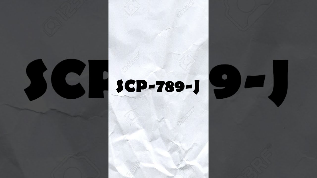 The SCP Files: SCP-789-J "The Butt Ghost"