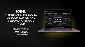 Torq: Harness AI in the SOC to detect, prioritize, and respond to threats faster.