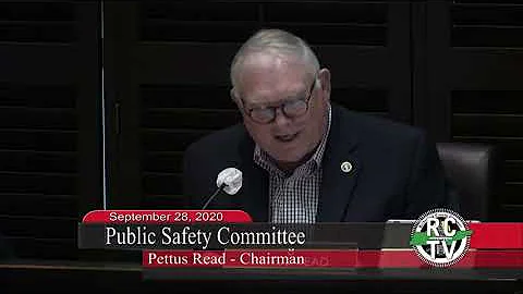 Public Safety Committee - September 28, 2020