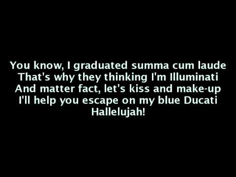 B.o.B feat. Nicki Minaj - Out Of My Mind (Lyrics On Screen)