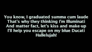 B.o.B feat. Nicki Minaj - Out Of My Mind (Lyrics On Screen)