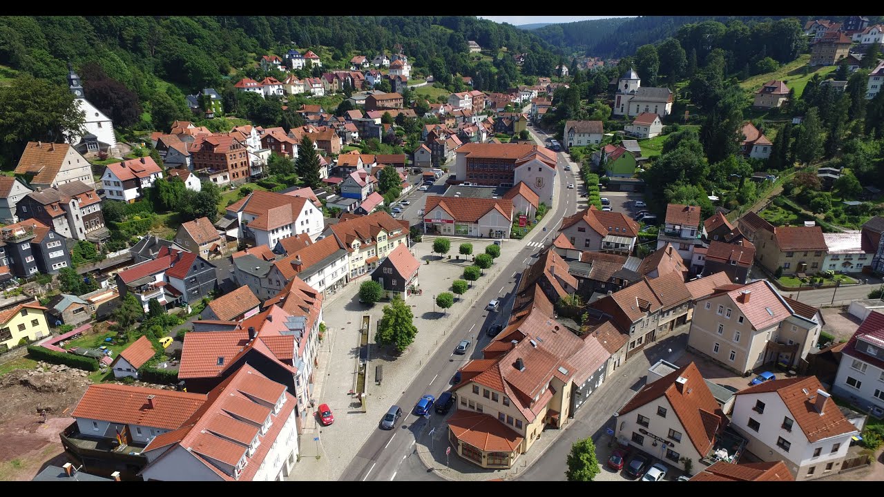 Höhenflüge Drohnenaufnahmen von Ruhla und Umgebung