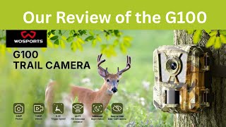 WOSPORT G100 Trail Camera Review, Unbox, Setup & Video