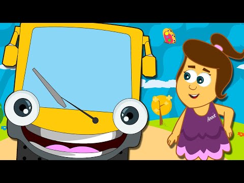 Wheels on the Bus | Nursery Rhymes And More Kids Songs by HooplaKidz