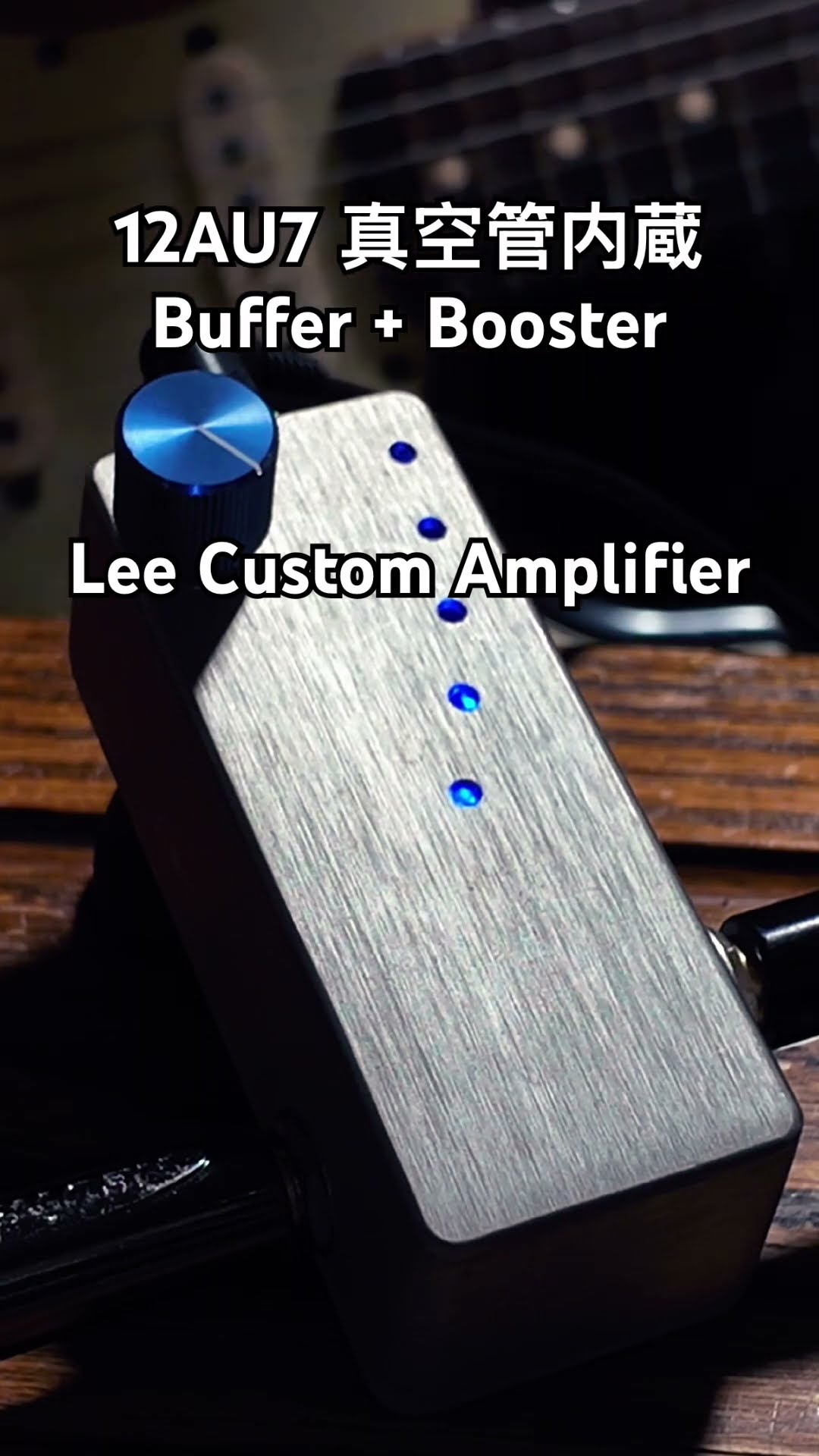 真空管】12AU7 内蔵 バッファ+ブースター Lee Custom Amplifier - YouTube