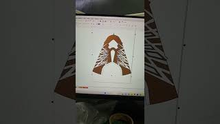 Shoe upper design in Corel draw #design #shoepattern #shoe