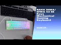 RAKK DIWA V2 Keyboard - The below 1Kphp gaming keyboard to GET!