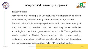 Introduction to Machine Learning| Lecture video 4| R.K.Jeyauthmigha| SNS Institutions