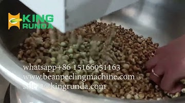 Peel tiger nuts skin before milling/How to peel tiger nuts skin/Tiger nuts peeling machine