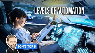 Top 5 levels of driving automation