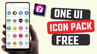 Best Free One UI Circle Icon Pack App for Android screenshot 1