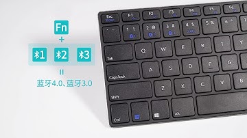 RAPOO Multi-mode Wireless keyboard-E9000