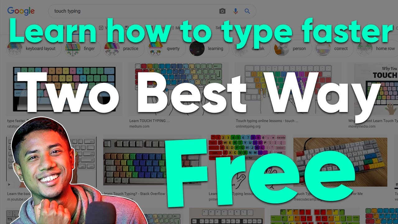 (Free) Learn how to type faster | Two Best way to improve typing speed