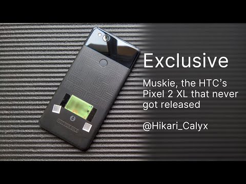 [Exclusive] Muskie, the unreleased HTC Pixel 2 XL prototype unit