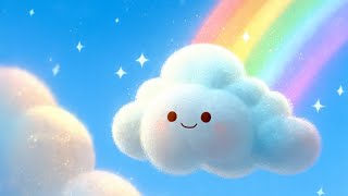  The Little Cloud Who Found a Friend ☁️✨ | Kids Story 🌈