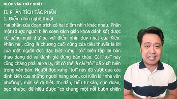 Nỗi buồn chiến tranh - ngữ văn 12 - chương trình mới - Lớp văn thầy Nhật