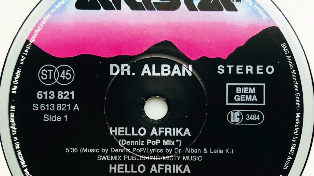 Dr alban hello africa. Dr. Доктор албан тексты песен. Dr alban it's my life. Dr.