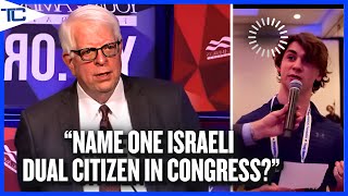 Anti-Israel Student Says “Jews Control America” - Then Dennis Prager SILENCES The Room!