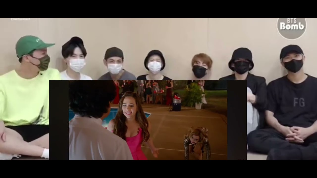 bts reaction to cobra Kai moments pt 1 (fake reaction)