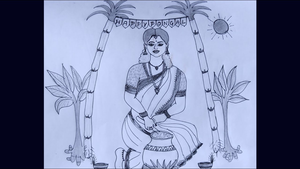 Latest sankranthi Rangoli 2021/unique pongal kolam/suriyan pongal kolam