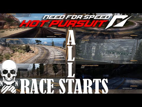 ALL Race Starts INTROs In NFS HOT PURSUIT 2010