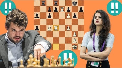 Super Hero Magnus carlsen vs Tania sachdev 30