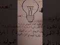 مكونات المصباح سنة اولى متوسط اكسبلور العلم