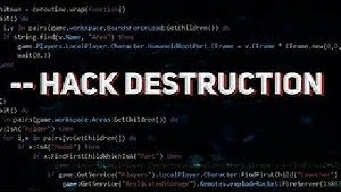 (no patched) Destruction Simulator Script