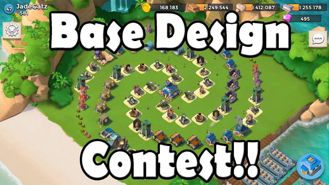 Boom Beach BASE DESIGN CONTEST! [Watch For Details] YouTube