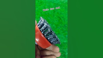 how to use wire brush and Paint remover on wall using angle grinder I twistbrush |angle grinder