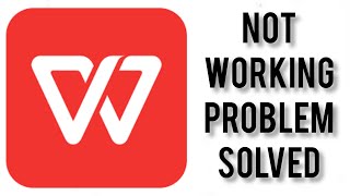 How To Solve WPS Office App Not Working (Not Open) Problem|| Rsha26 Solutions