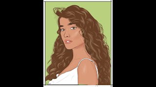 Adobe Draw | Liza Soberano Cartoon Sketch