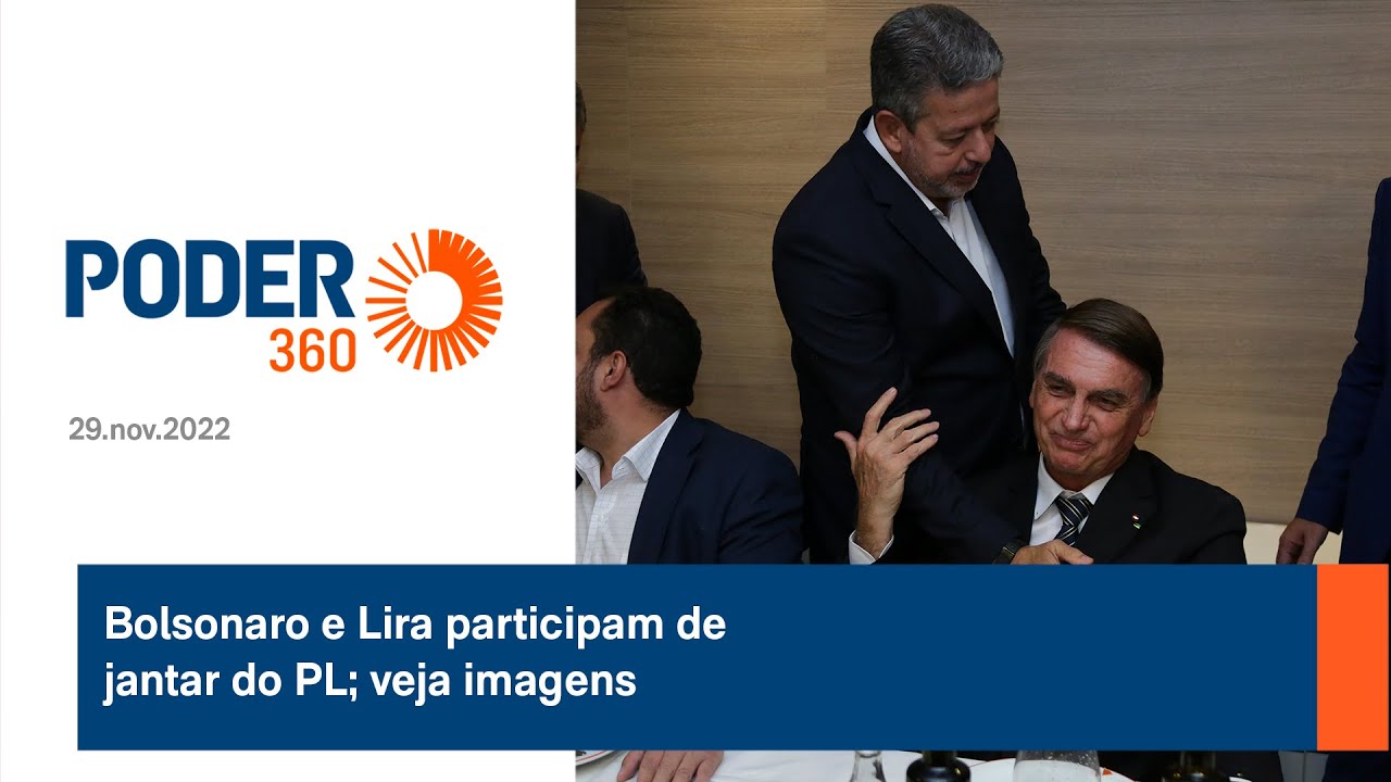Bolsonaro e Lira participam de jantar do PL; veja imagens