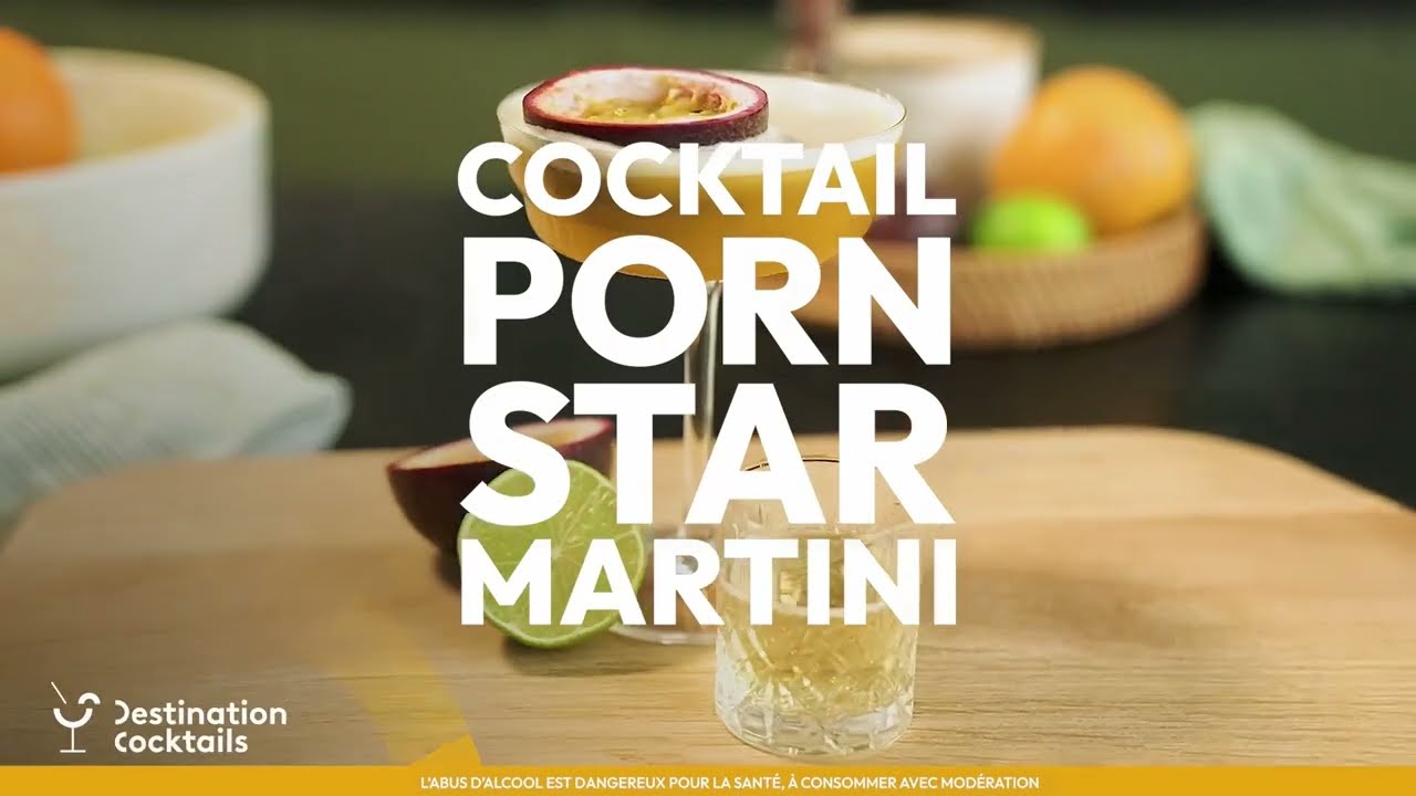 ⁣Recette cocktail à la Vodka - Comment faire un Pornstar Martini ?
