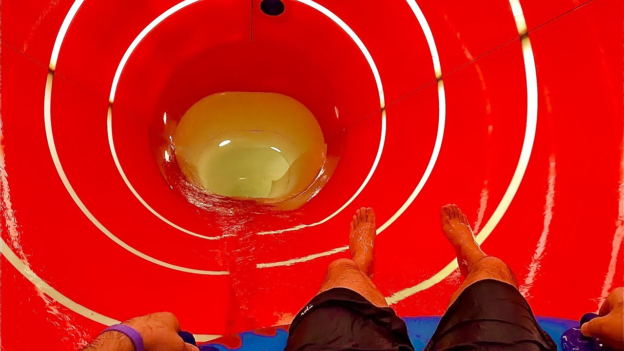 Triple Cone Water Slide at Alpamare Switzerland YouTube