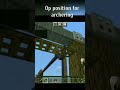 Op position of archering||#halfcrystal #shorts #minecraft #steveee #dream #technoblade #alexareal #1