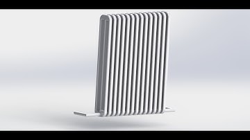 Ansys Fluent Tutorial - Simulation Of  A Household Radiator