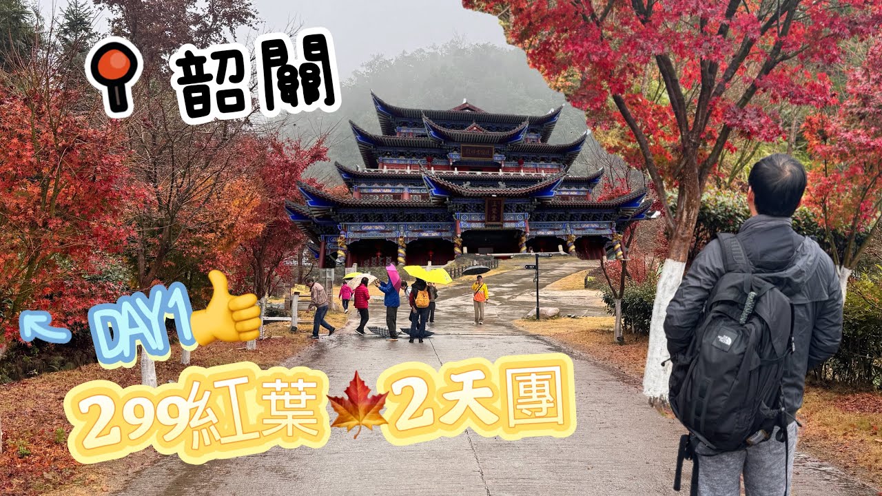 $299好玩好吃韶關紅葉🍁2天團，超高性價比。上集