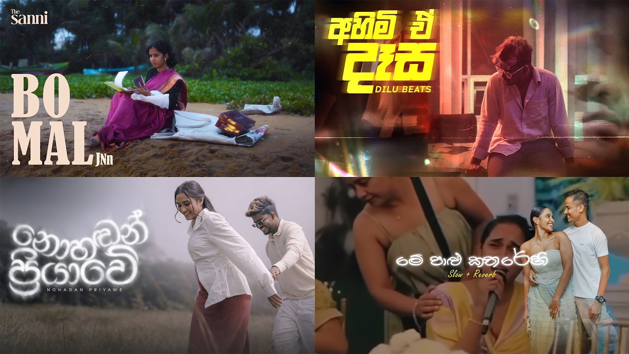 Playlist 06 - Top 4 Sinhala Slowed Songs @supunzstudio