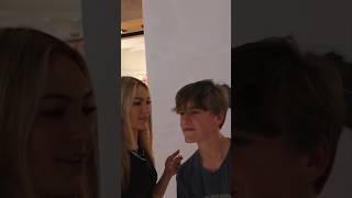 Kiss Or Slap At The Mall