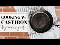 HOW TO SEASON + USE A CAST IRON SKILLET | Non-Stick Cast Iron Tips | Becca Bristow