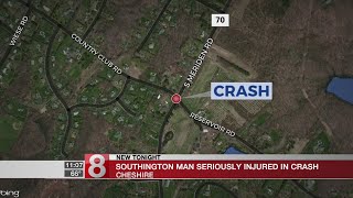Southington man seriously injured in crash