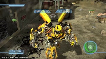 Transformers: The Game - Autobots Side Mission "Scavenger" Level 1 (The Suburbs) - Gameplay