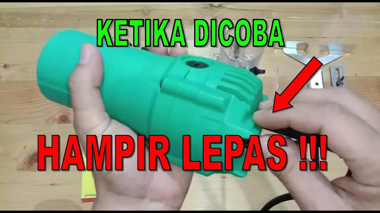 UNBOXING MESIN ROUTER DCA AMP03-6