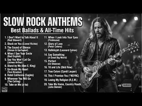 People Can't Stop Listening Slow Rock Playlist 2026 | Best Emotional Rock Ballads & Relaxing Guitar