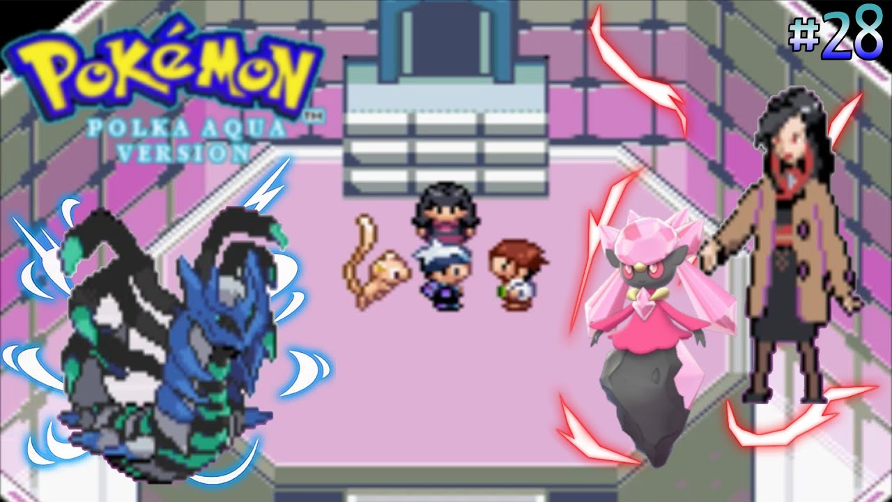 Pokémon POLKA AQUA 'Randomizer Nuzlocke' (no commentary) I #28 - CHAMP Regina
