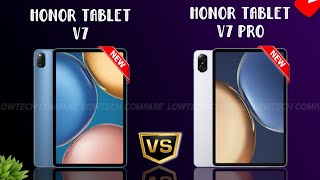 Honor Tablet V7 Vs Honor Tablet V7 Pro