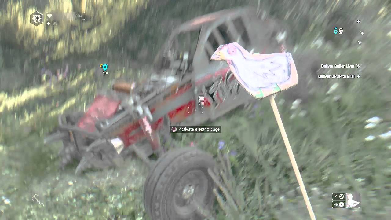 Dying Light The following Mysterious Blueprint.